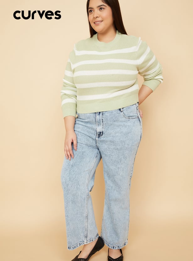 Women Striped Sweater