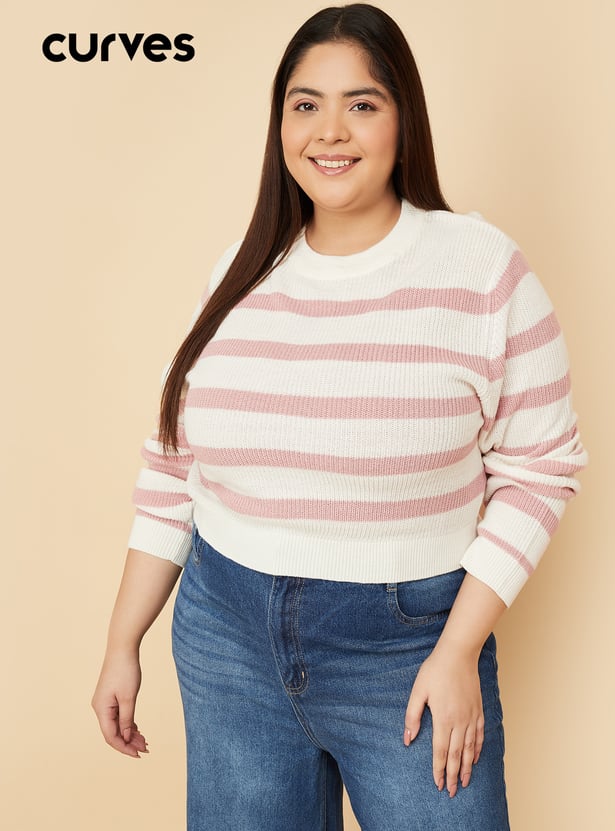 Women Striped Sweater