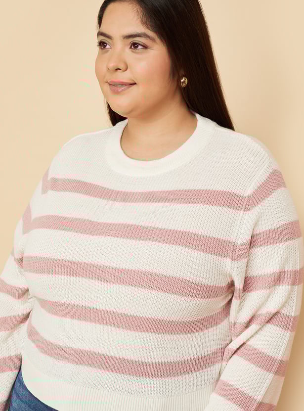 Women Striped Sweater