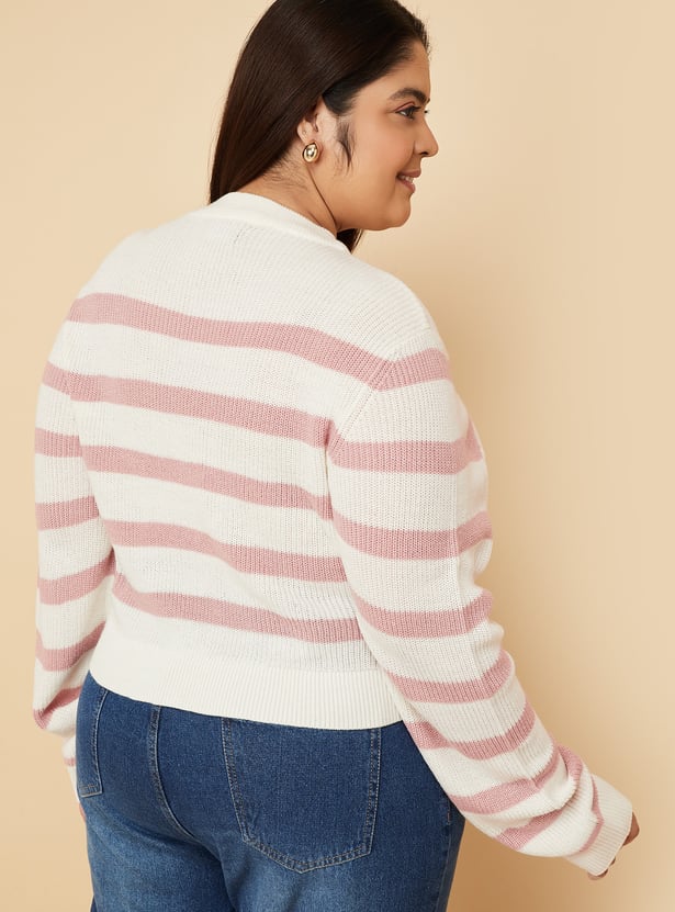 Women Striped Sweater
