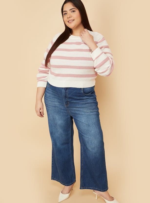 Women Striped Sweater