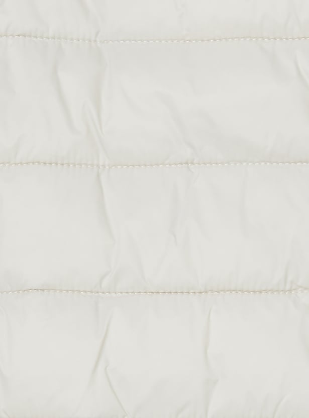 Boys Quilted Hooded Jacket