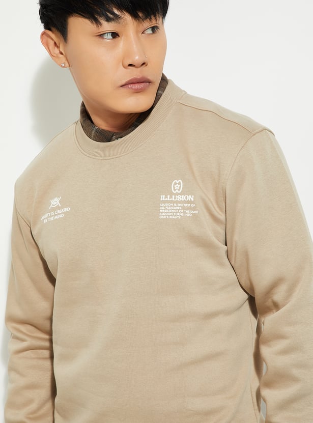 URB_N Men Printed Sweatshirt