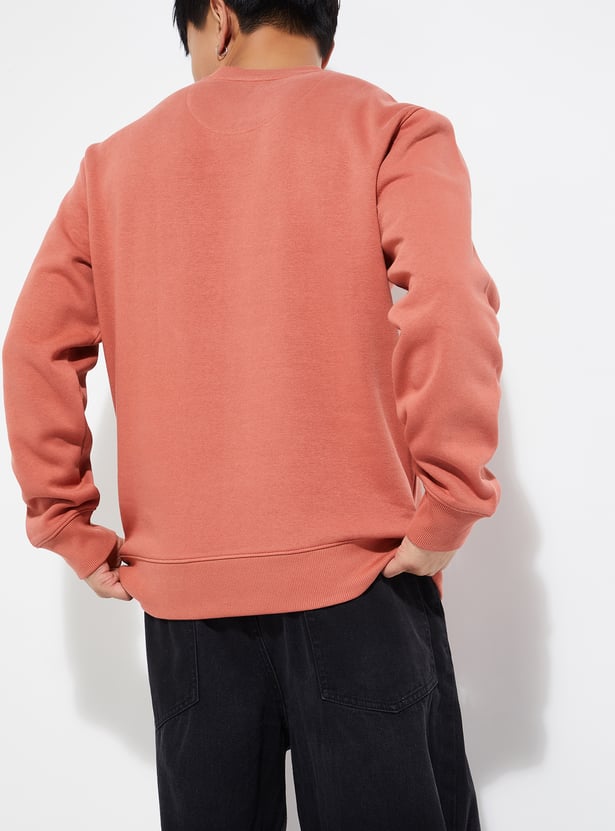 URB_N Men Embroidered Sweatshirt