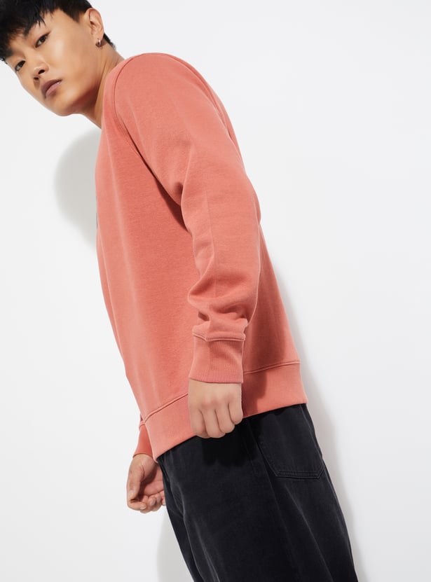 URB_N Men Embroidered Sweatshirt