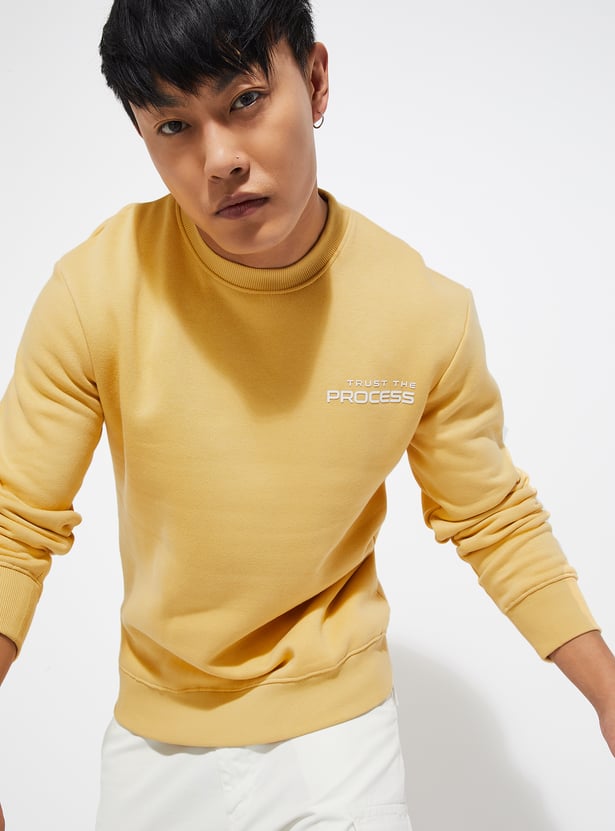 URB_N Men Placement Print Sweatshirt