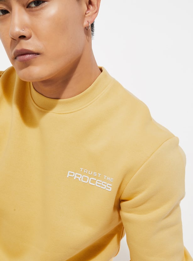 URB_N Men Placement Print Sweatshirt