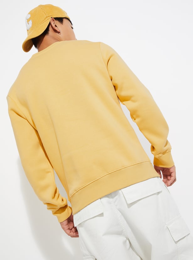 URB_N Men Placement Print Sweatshirt