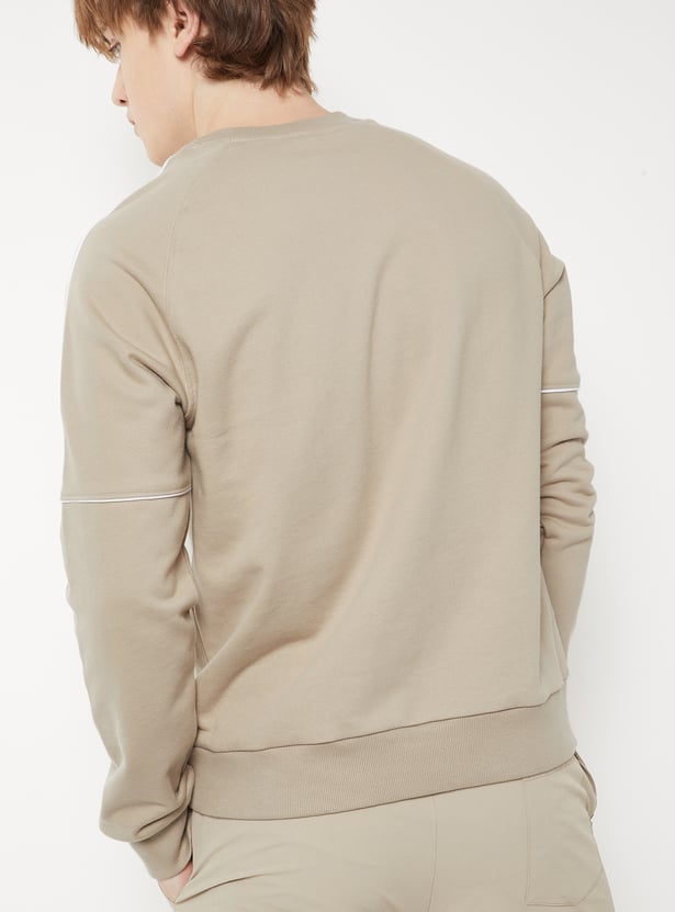 Men Side Striped Sweatshirt