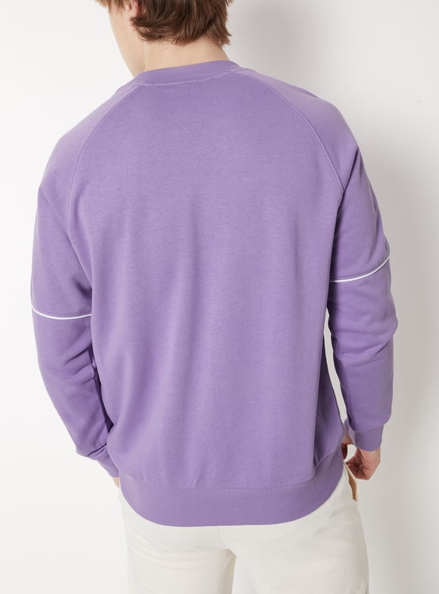 Men Side Striped Sweatshirt
