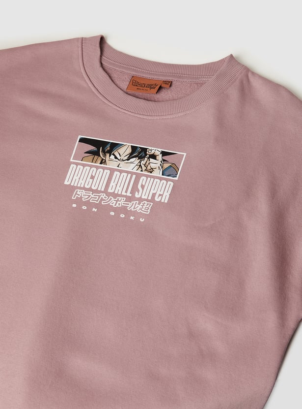 Boys DragonBall-Z Print Sweatshirt