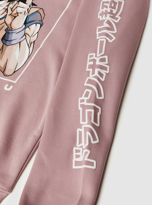 Boys DragonBall-Z Print Sweatshirt