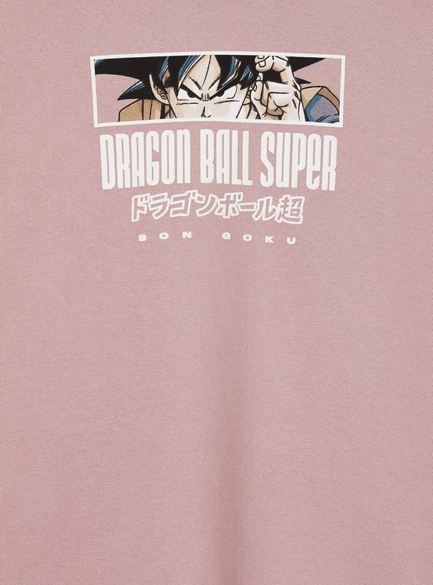 Boys DragonBall-Z Print Sweatshirt