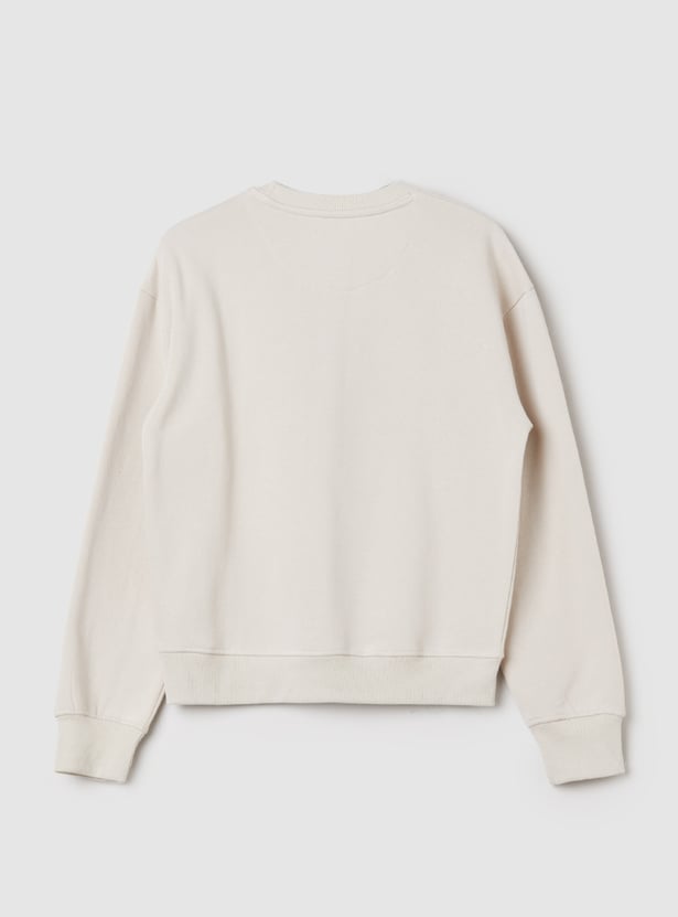 Girls Printed Sweatshirt