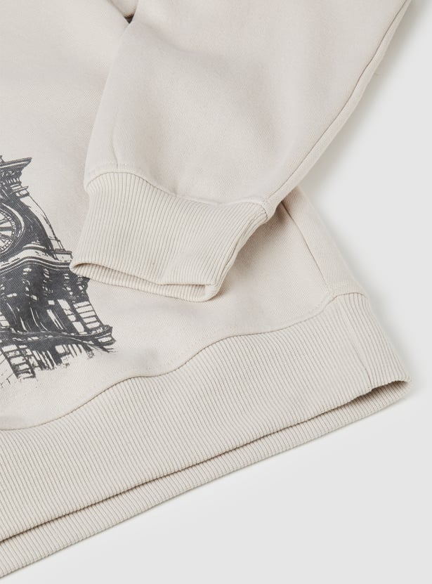 Girls Printed Sweatshirt