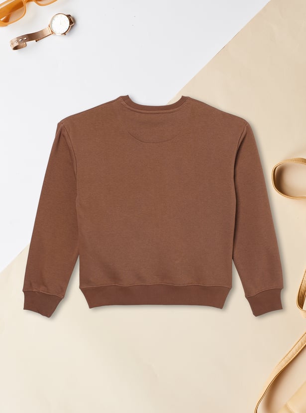 Girls Printed Sweatshirt