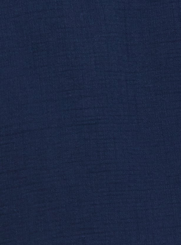 URB_N Men Textured Regular Fit Shirt