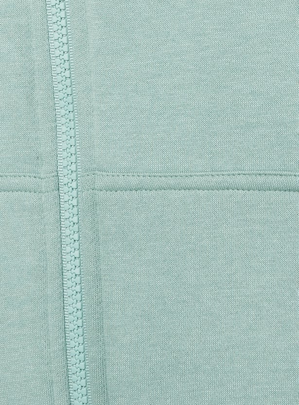 URB_N Men Solid Hooded Sweatshirt