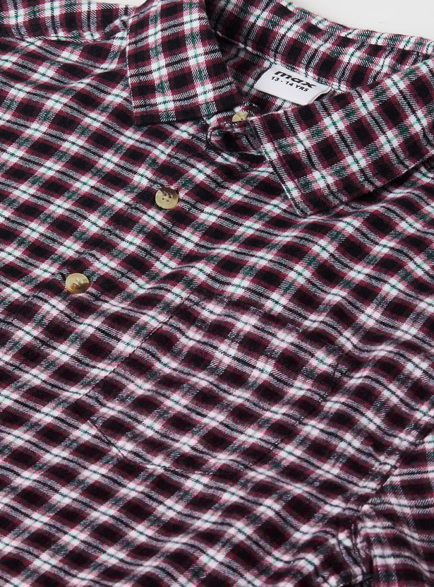 Boys Checked Shirt