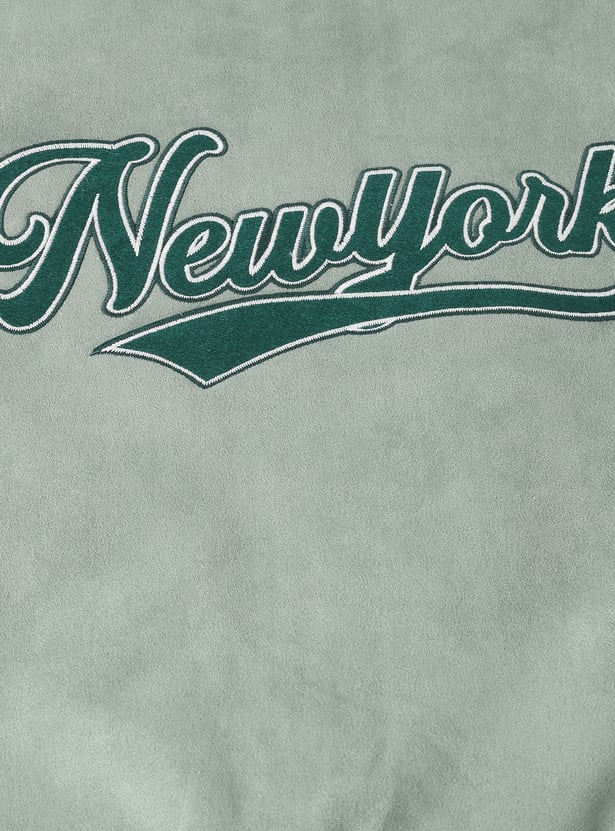 Boys Colourblock Varsity Jacket