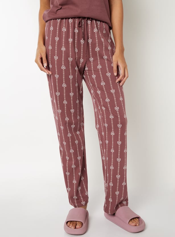 Women Printed PJ Set