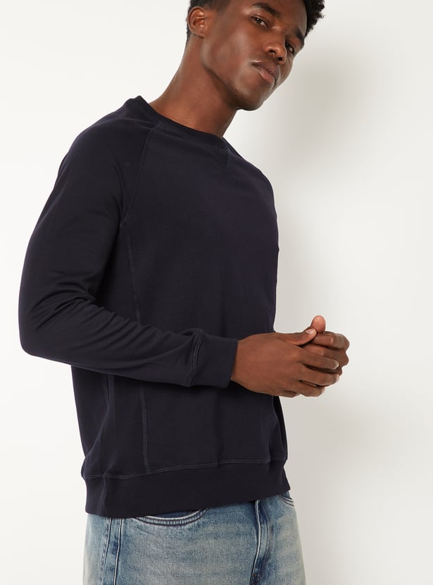 Men Knit Sweatshirt