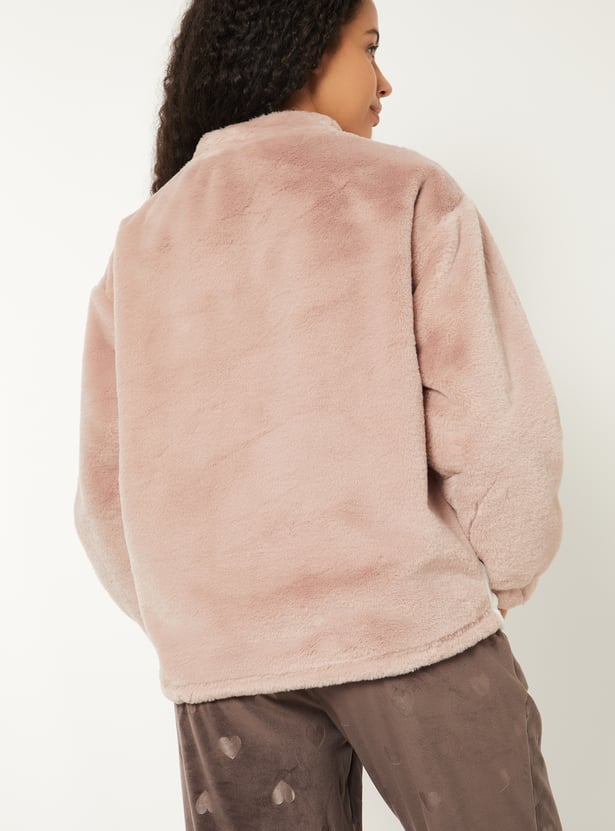 Women Applique Sweatshirt