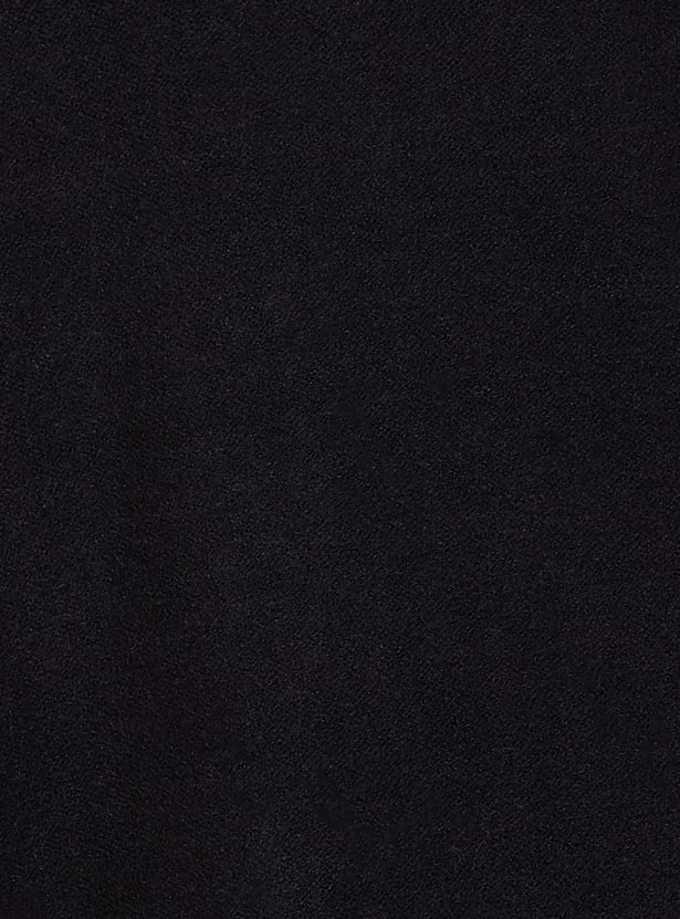 Women Knit Hooded Longline Cardigan