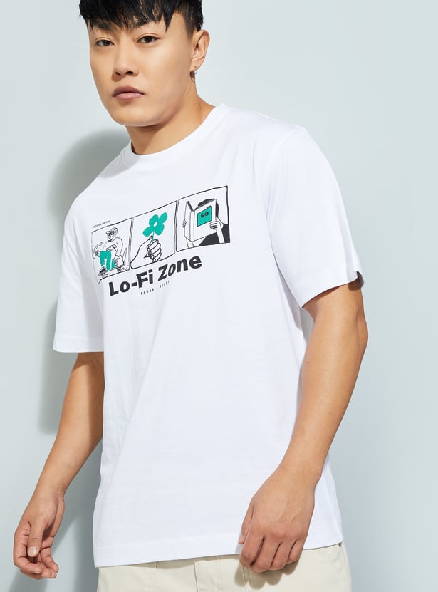 URB_N Men Printed T-shirt