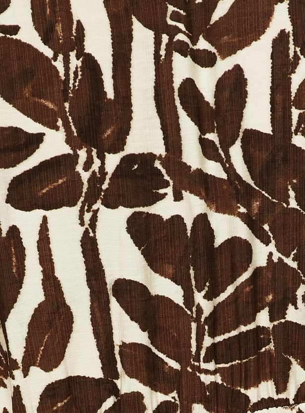 Women Printed Tiered Dress