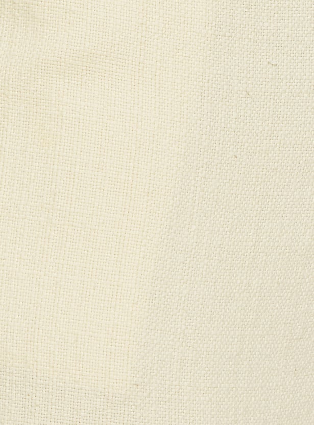 URB_N Men Textured Regular Fit Trousers