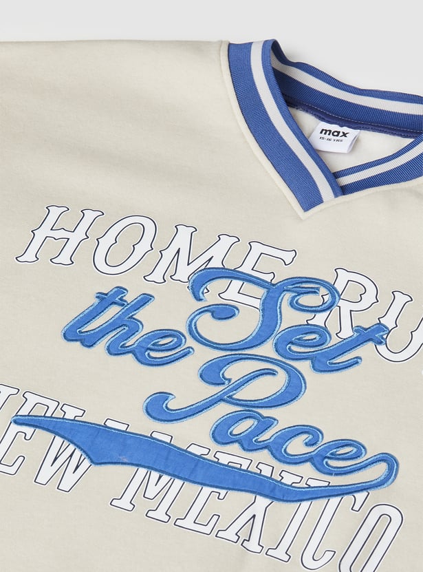 Girls Printed Sweatshirt