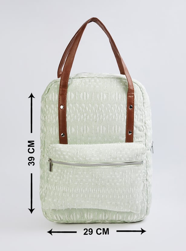 Women Jacquard Backpack