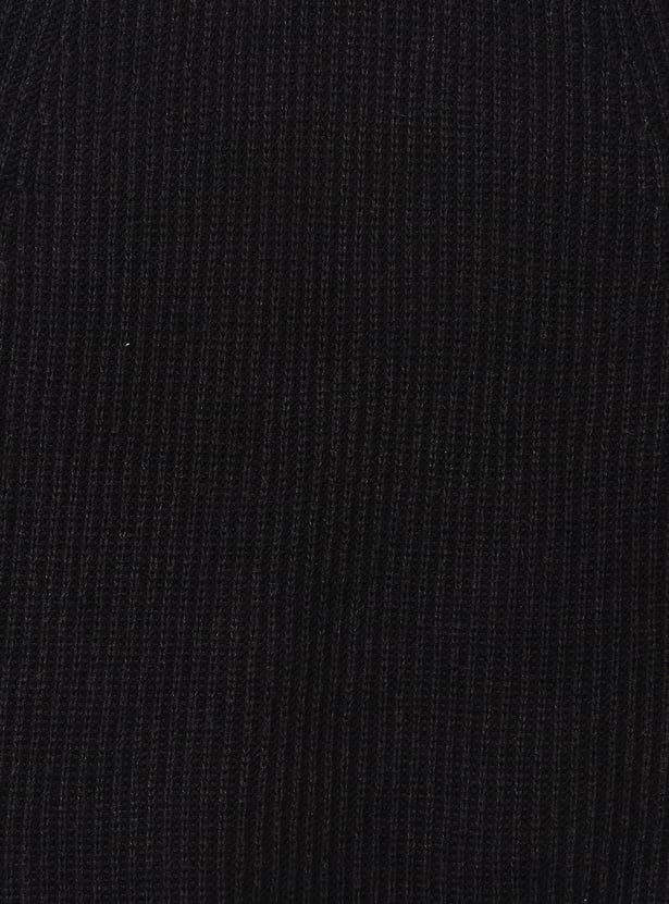 Boys Solid Knit Sweater