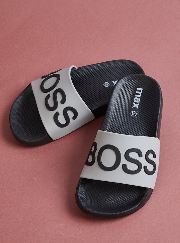 Boys Applique Sliders