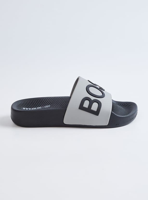 Boys Applique Sliders