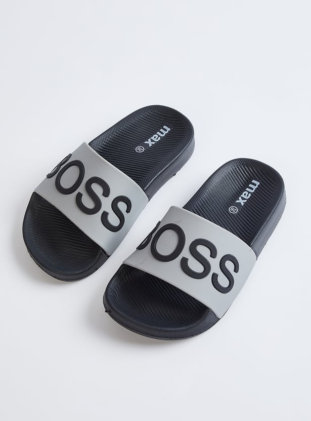 Boys Applique Sliders
