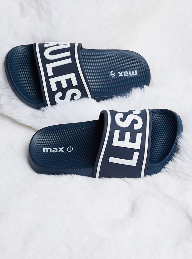 Boys Applique Sliders