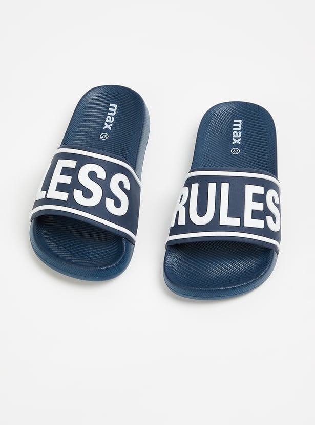 Boys Applique Sliders