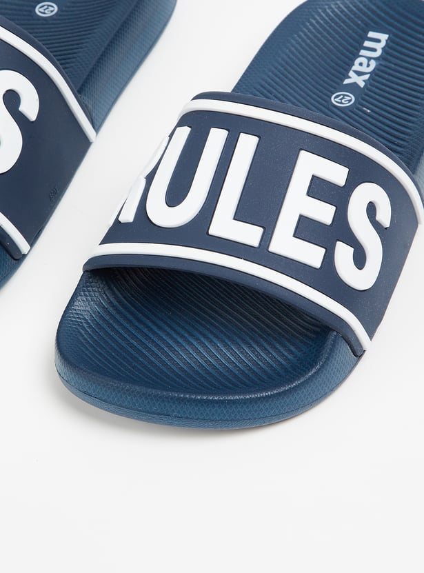 Boys Applique Sliders