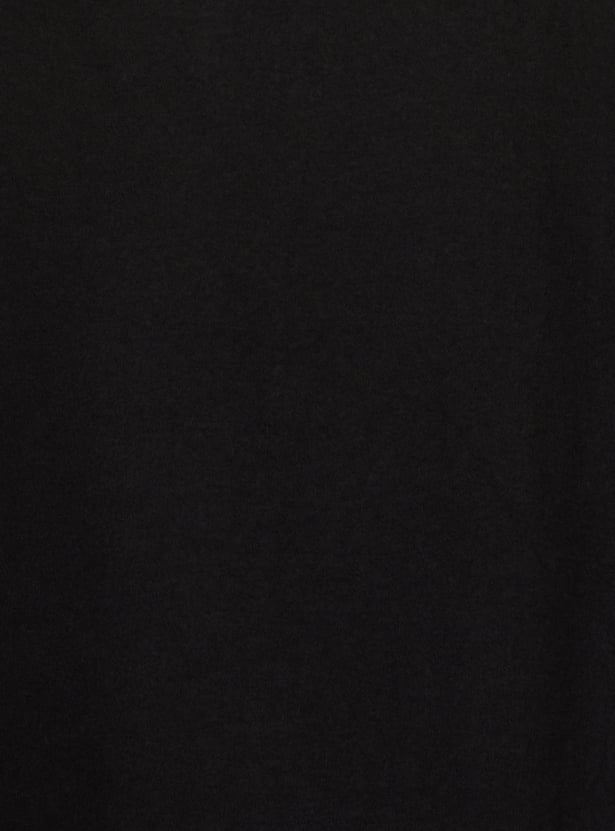 Girls Printed Dress with T-shirt