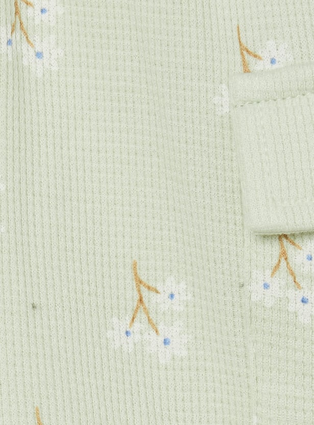 Girls Printed Shorts Set