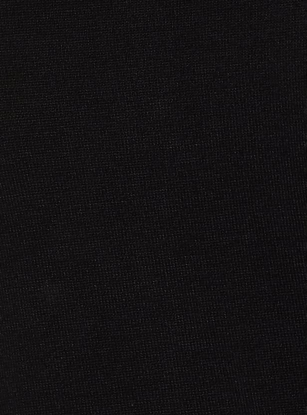 Women Knit Cardigan with Faux Pockets