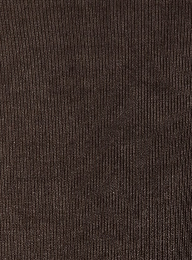 Kalki x Max Women Knit Textured Flared Trousers