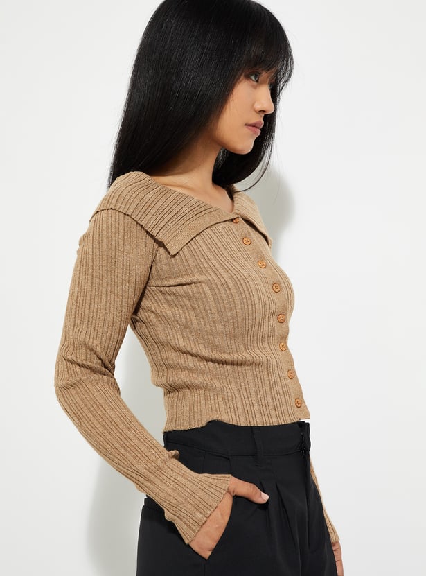 URB_N Women Ribbed Crop Top