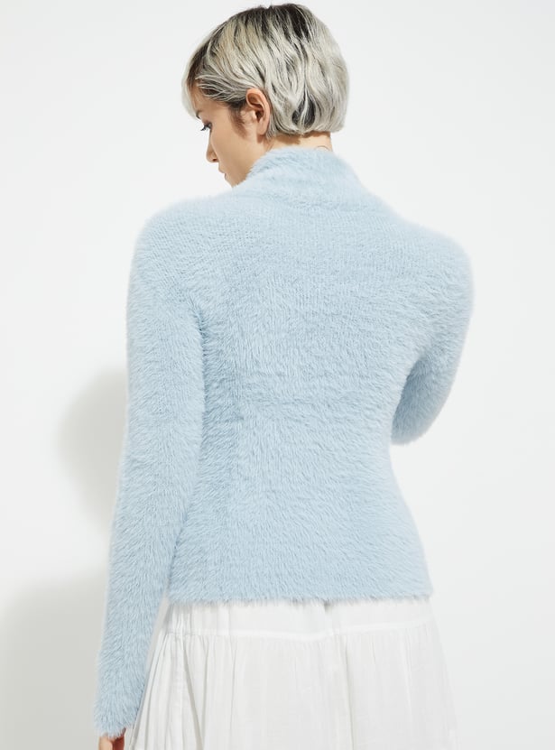 ALAYA F x URB_N Women Faux Fur Jacket