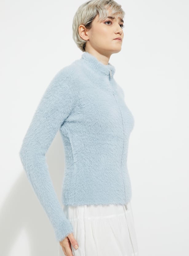 ALAYA F x URB_N Women Faux Fur Jacket