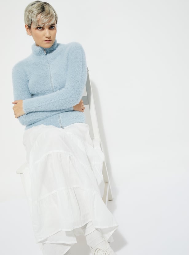 ALAYA F x URB_N Women Faux Fur Jacket