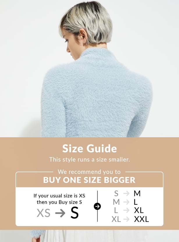 ALAYA F x URB_N Women Faux Fur Jacket