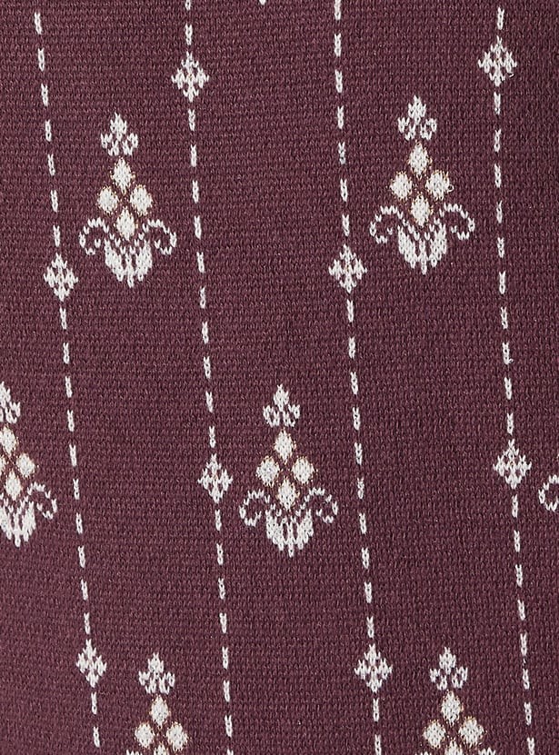 Women Knit Straight Winter Kurta